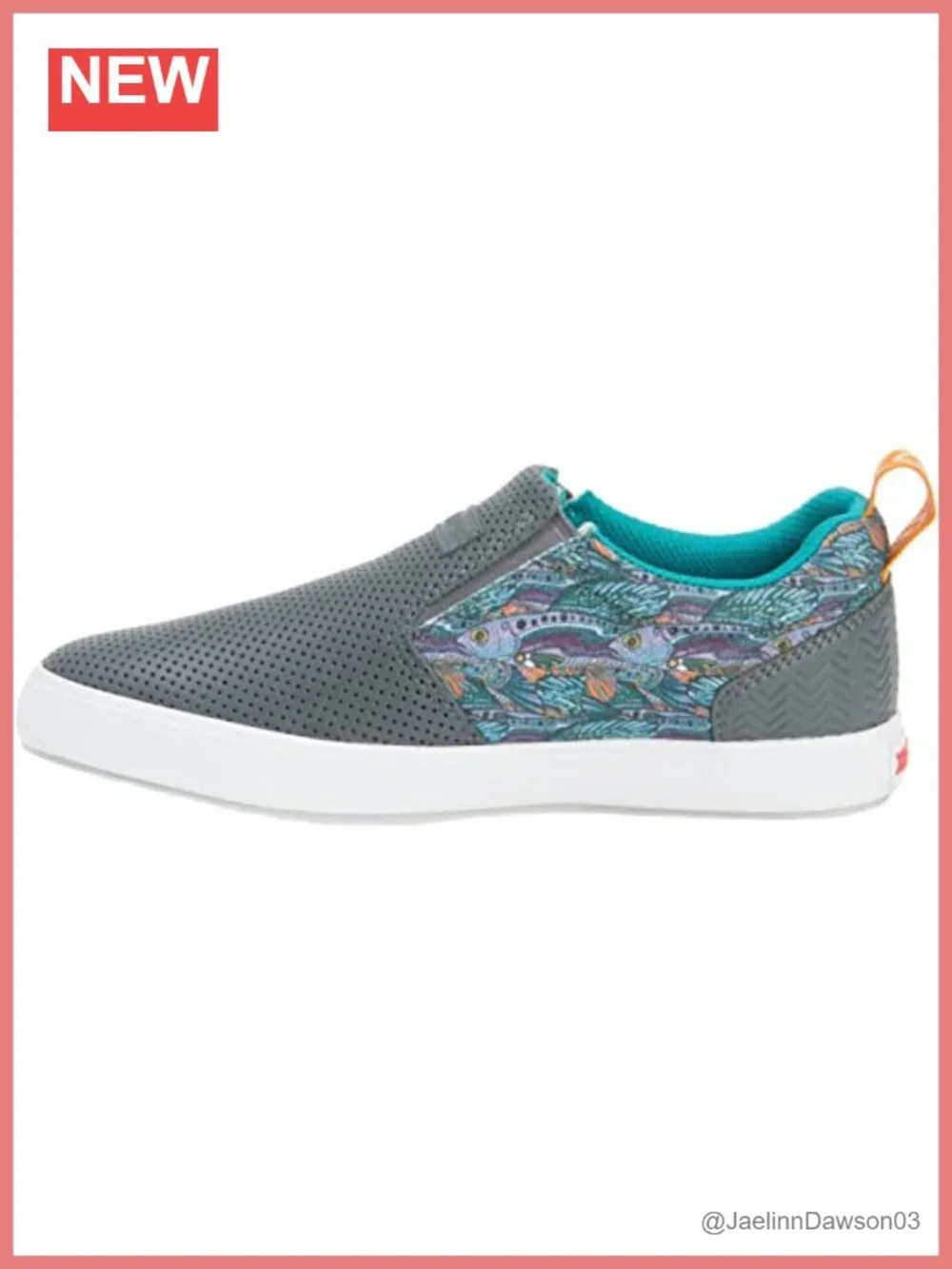 XTRATUF Women's Water Resistant Leather Slip-On Deck Shoe with Cushioned Insole
